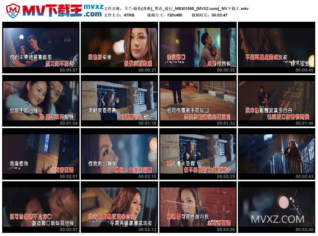 卫兰-验伤(替换)_粤语_流行_MB301095